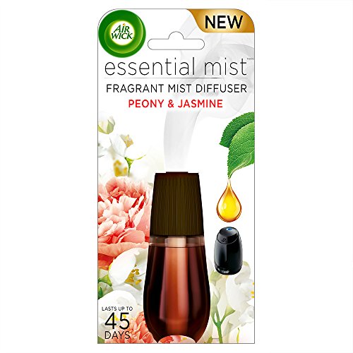 Product Cover Air Wick Essential Oils Diffuser Mist Refill, Peony & Jasmine, 1ct, Air Freshener