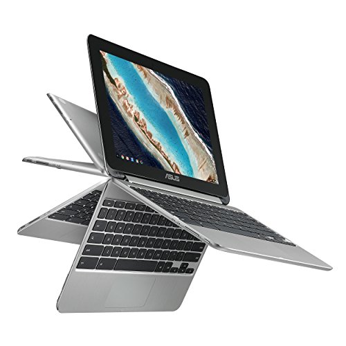 Product Cover ASUS Chromebook Flip C101PA-DB02 10.1inch Rockchip RK3399 Quad-Core Processor 2.0GHz, 4GB Memory,16GB, All Metal Body,Lightweight, USB Type-C, Google Play Store Ready to run Android apps, Touchscreen