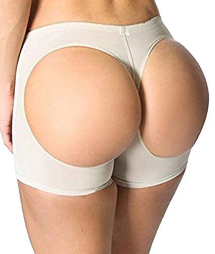 Product Cover FUT Women Seamless Butt Lifter Body Shaper Tummy Control Panties Boyshorts Shapewear Underwear Beige