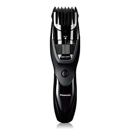 Product Cover Panasonic Cordless Men's Beard Trimmer With Precision Dial, Adjustable 19 Length Setting, Rechargeable Battery, Washable - ER-GB42-K (Black)
