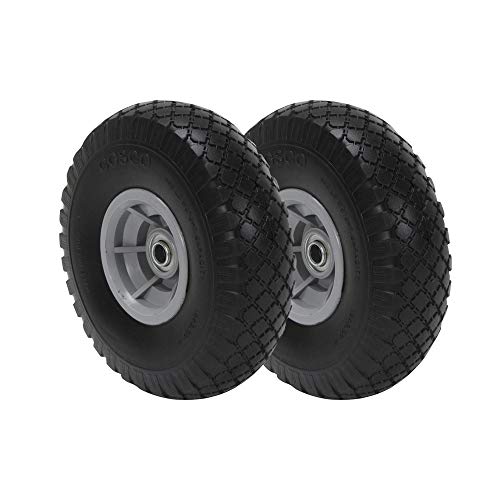 Product Cover CoscoProducts COSCO 10-Inch Flat-Free Replacement Wheel for Hand Trucks, 2-Pack