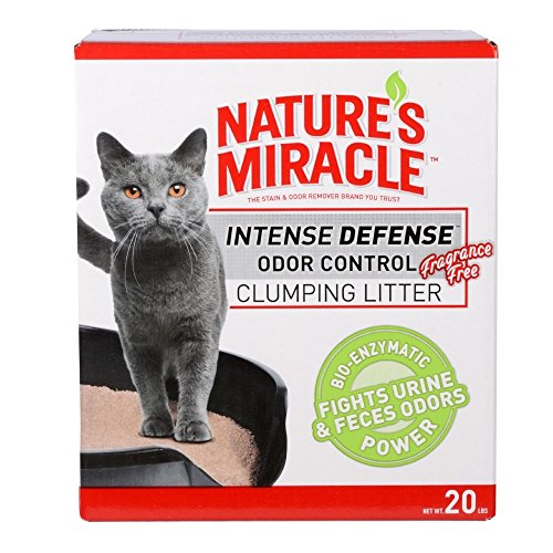 Product Cover Nature's Miracle Intense Defense Odor Control Clumping Litter - 20 LB
