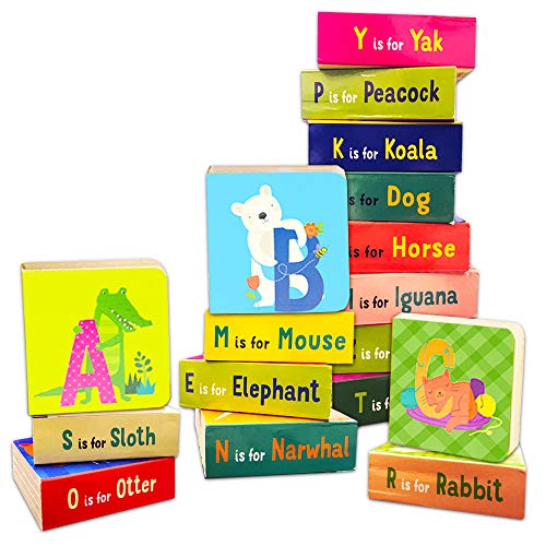 Product Cover Animal ABC Board Books Set Toddlers Babies -- Pack of 24 