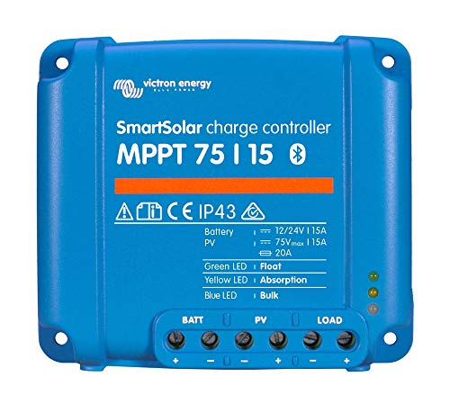 Product Cover Victron SmartSolar MPPT 75/15 Solar Charge Controller 75V 15A with Bluetooth