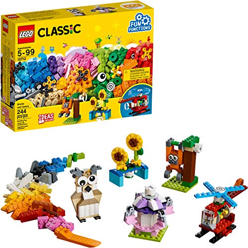 Product Cover LEGO Classic Bricks and Gears 10712 Building Kit (244 Pieces)