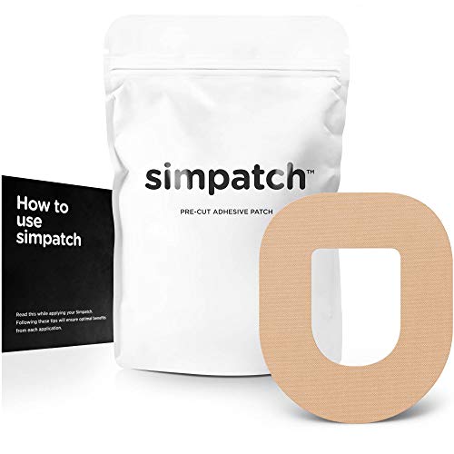 Product Cover SIMPATCH Adhesive Patch for OmniPod - Pack of 25 - Multiple Colors Available (Beige)