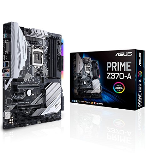 Product Cover ASUS PRIME Z370-A LGA1151 DDR4 DP HDMI DVI M.2 USB 3.1 Z370 ATX Motherboard with USB 3.1 for 8th Generation Intel Core Processors
