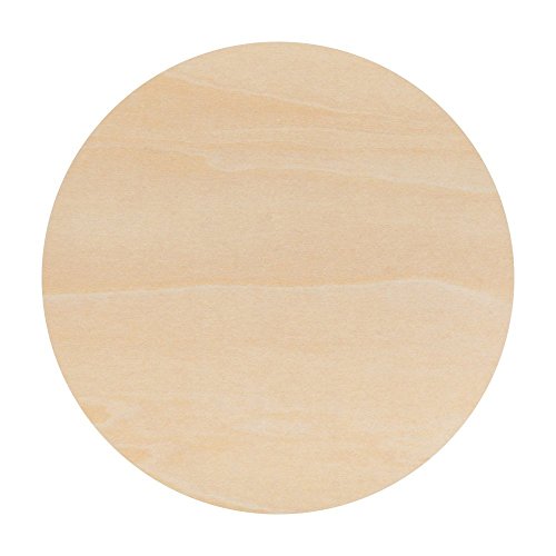 Product Cover Unfinished Round Wood Circle Cutout 10 Inch - Bag of 10 - by Woodpeckers