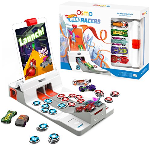 Product Cover Osmo - Hot Wheels MindRacers Game Kit for iPad - Ages 7 +  - Race a Real Hot Wheel On Screen - (Osmo iPad Base Included)