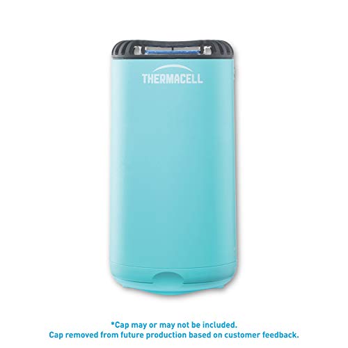 Product Cover Thermacell Patio Shield Mosquito Repellent, Glacial Blue; Easy to Use, Highly Effective; Provides 12 Hours of DEET-Free Mosquito Repellent; Scent-Free, No Spray, No Smoke and Cordless