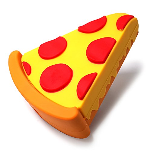 Product Cover JACK CHLOE Emoji Stuff Pizza Slice Portable Charger, Super Cute Emoji Pizza Power Bank Design, 2600mAh Emoji Charger Compatible with iPhone X / 8/7 / 7Plus / 6/ 6s Plus/Android Phone