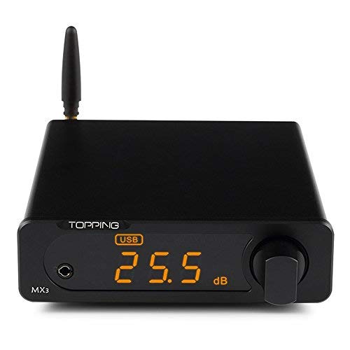 Product Cover Topping Topping MX3 Built-in Bluetooth Receiver DAC Headphome Amp Digital Amplifier (Black)