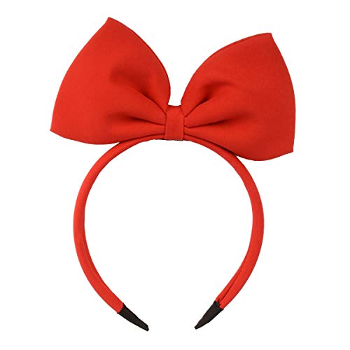 Product Cover HoveBeaty Hair Band Bow Headbands Headdress for Women and Girls, Perfect Hair Accessories for Party and Cosplay (Red)