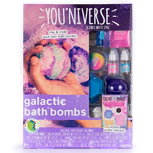 Product Cover Youniverse Galactic Bath Bomb by Horizon Group USA, DIY Bath Bomb Making Kit, Make 5 Fizzing Bath Bombs