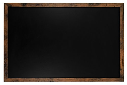 Product Cover Rustic Framed Premium Surface Magnetic Large Chalk Board- 24