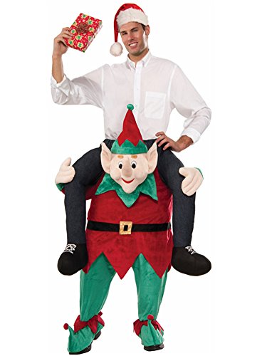 Product Cover Halloween Carry Ride On Me Shoulder Adult Elf Mascot Costume Ride On Costume
