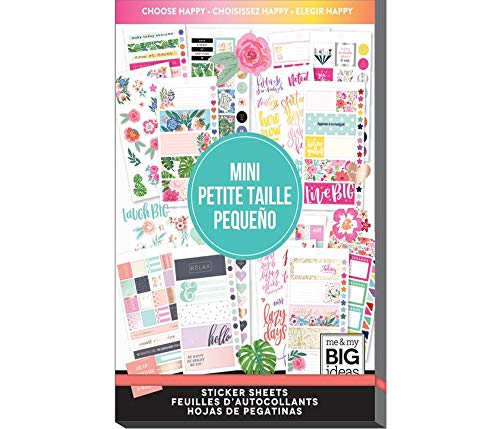 Product Cover me & My Big Ideas The Happy Planner Value Pack Choose Happy Mini 749 Stickers