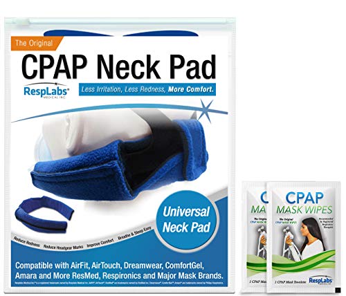 Product Cover RespLabs CPAP Neck Pad for Headgear Straps - The Original CPAP Neck Pad with Built-in Strap Covers