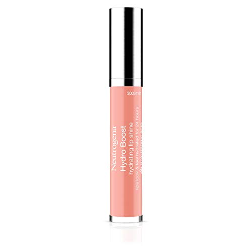 Product Cover Neutrogena Hydro Boost Moisturizing Lip Gloss, Hydrating Non-Stick and Non-Drying Luminous Tinted Lip Shine with Hyaluronic Acid to Soften and Condition Lips, 23 Ballet Pink Color, 0.10 oz