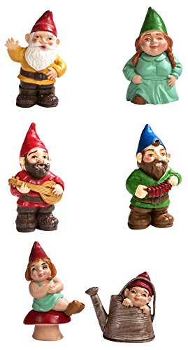 Product Cover Safari Ltd. Designer TOOB - Gnome Family - Realistic Hand Painted Toy Figurine Models - Quality Construction from Phthalate, Lead and BPA Free Materials - for Ages 3 and Up