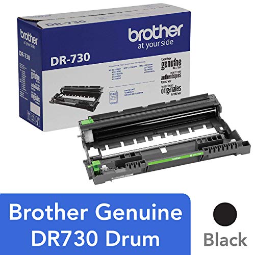 Product Cover Brother Genuine Drum Unit, DR730, Seamless Integration, Yields Up to 12,000 Pages, Black (Drum unit, NOT toner)