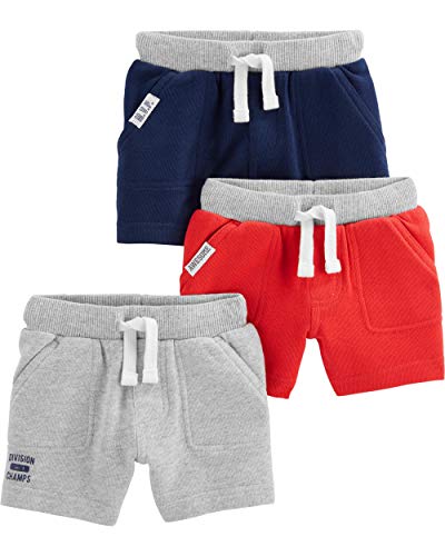 Product Cover Simple Joys by Carter's Baby and Toddler Boys' 3-Pack Knit Shorts