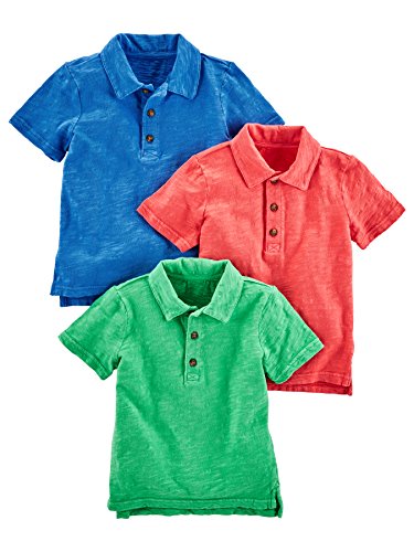 Product Cover Simple Joys by Carter's Toddler Boys' 3-Pack Short Sleeve Polo