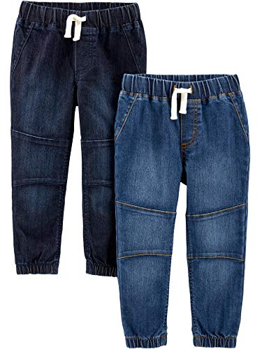Product Cover Simple Joys by Carter's Toddler Boys' 2-Pack Pull On Denim Pant