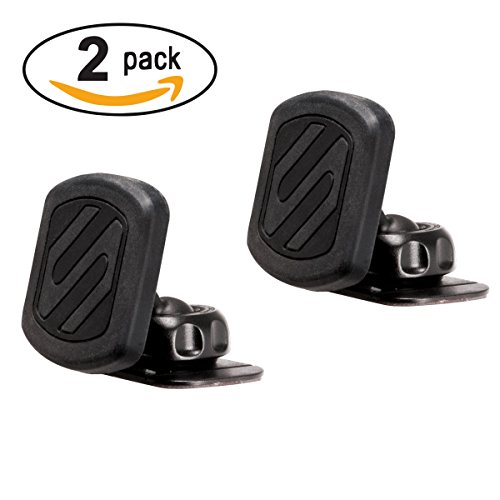 Product Cover SCOSCHE MAGKIT MagicMount Universal Magnetic Mount Holder for Mobile Devices, Black (Pack of 2)