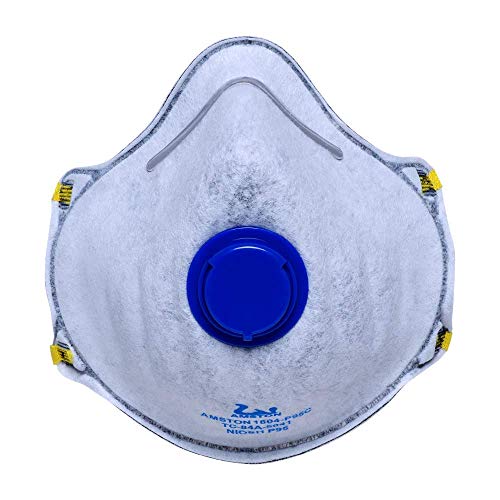 Product Cover Amston P95 Disposable Dust Masks (10 pack) NIOSH-certified Particulate Respirators with Fume-Protecting Carbon Filter PPE for Construction, Home, DIY Projects, Allergy, Pollution, Mowing