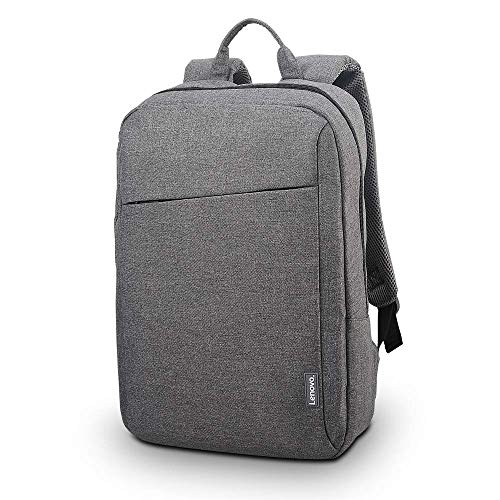 Product Cover Lenovo Laptop Backpack B210, fits for 15.6-Inch laptop and tablet, sleek for travel, durable, water-repellent fabric, clean design, business casual or college, for men women students, GX40Q17227, Grey