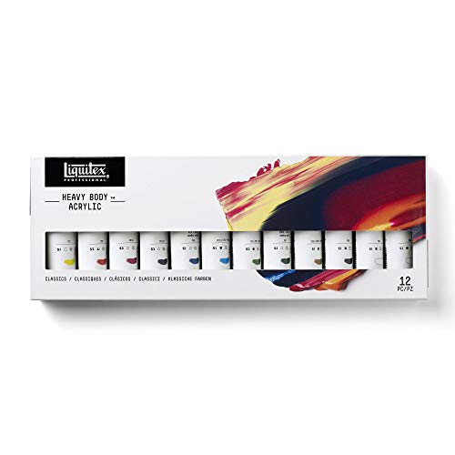 Product Cover Liquitex Professional Heavy Body Acrylic Paint Classic Set, 12 Colors