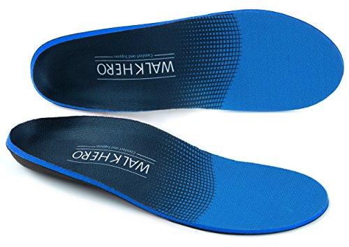 Product Cover Plantar Fasciitis Feet Insoles Arch Supports Orthotics Inserts Relieve Flat Feet, High Arch, Foot Pain Mens 7-7 1/2 | Womens 9-9 1/2