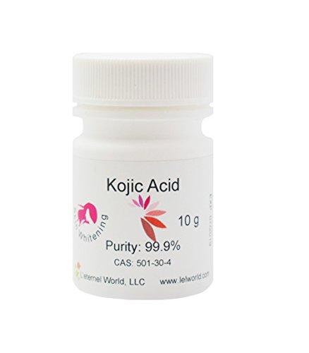 Product Cover 100% Natural Kojic Acid Powder, 99.9% Pure, 10g, Skin Whitener, Lightener