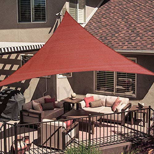 Product Cover SUNNY GUARD 9'10'' x 9'10'' x 9'10'' Terra Triangle Sun Shade Sail UV Block for Outdoor Patio Garden