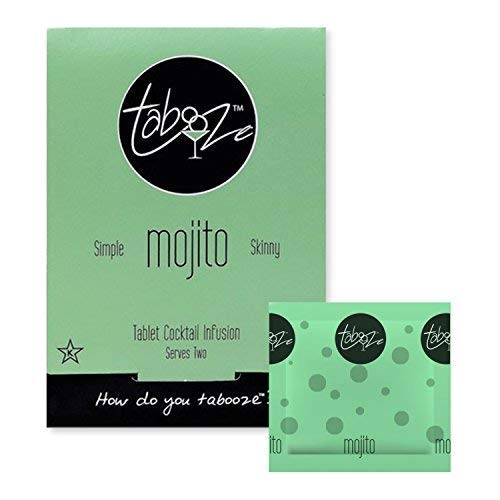 Product Cover Tabooze Sugar Free Cocktail & Drink Mixer Tablets (Mojito, 8 Tablets)