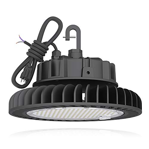 Product Cover Hyperlite LED High Bay Light 150W 21,000lm 5000K 1-10V Dimmable UL/DLC Approved US Hook 5' Cable Alternative to 650W MH/HPS