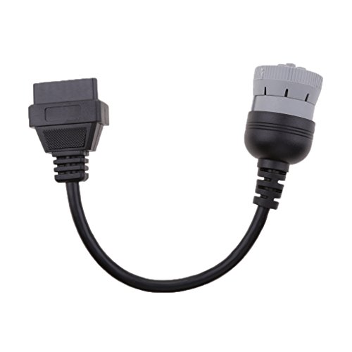 Product Cover Dolity 6 Pin J1708 to 16 Pin OBD2 OBDII Connector Adapter Diagnostic Accessories