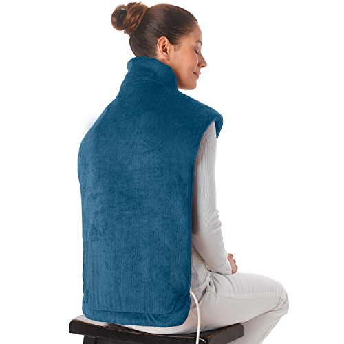 Product Cover Ontel Thermapulse Relief Wrap Extra, Long Heat Wrap, Blue
