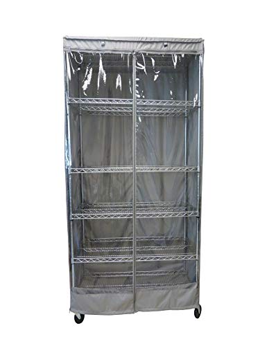 Product Cover Storage Shelving unit cover, fits racks 30
