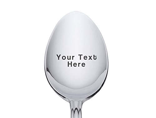 Product Cover Personalized Stainless Steel Spoon - Gift for Him - Gift for Her