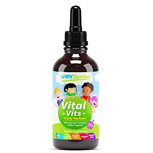Product Cover Liquid Vitamins for Kids - Immune System Booster for Kids, Best Immune System Support for Children with Iron, Children's Vitamins, Multivitamins for Kids, Great Tasting Iron for Kids