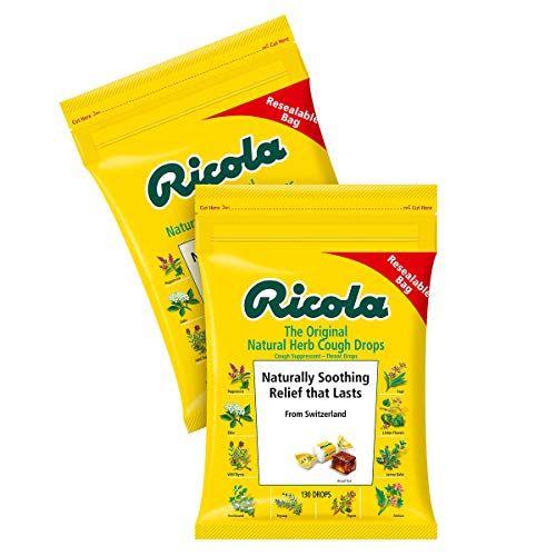 Product Cover Ricola Original Natural Herb Cough Drops , MegaSize 130 Count (4Pack ) Hk#$kjD