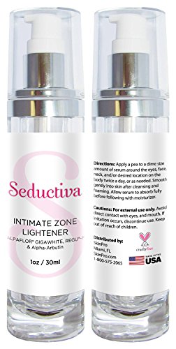 Product Cover Seductiva Intimate Zone Lightener | Brighten Sensitive Private Parts By Up To 5 Shades | Effective Medical Grade Hyperpigmentation Treatment (1 Oz)