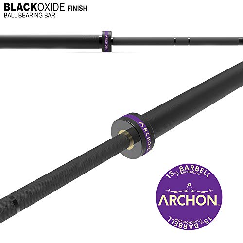 Product Cover ARCHON Women's Olympic Barbell | Weight Bar | Olympic Lifting Barbell | Crossfit Lifting Bar | Powerlifting Bar | Exercise Equipment | Bench Press Bar | Weight Lifting Bar | Curling bar | Bench bar