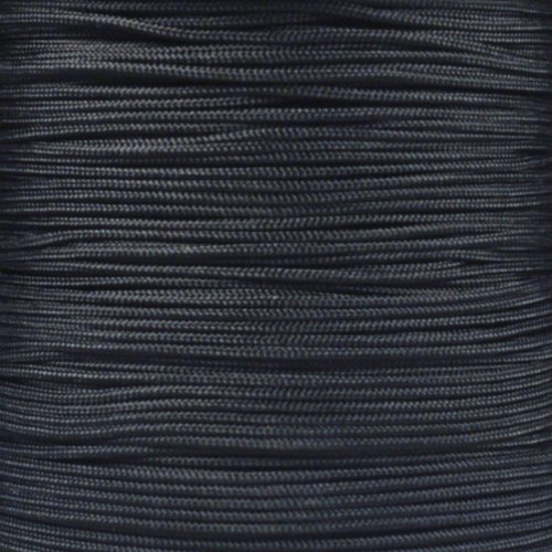 Product Cover PARACORD PLANET 95, 275, 325, 425, 550, 750, and para-Max Paracord - Various Solid Colors - Available in Lengths of 10, 25, 50, 100, and 250 Feet of USA Made Cord (Black, 95 Cord x 100 Feet)