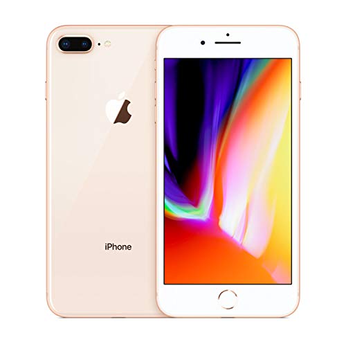 Product Cover Apple iPhone 8 Plus 64GB Unlocked GSM Phone w/ Dual 12MP Camera - Gold (Renewed)