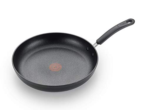 Product Cover T-fal C5610564 Titanium Advanced Nonstick Thermo-Spot Heat Indicator Dishwasher Safe Cookware Fry Pan, 10.5-Inch, Black