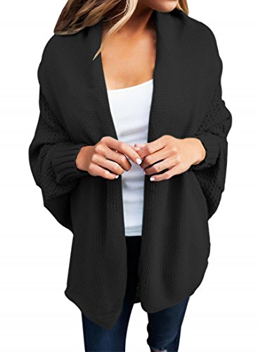 Product Cover Dearlove Women's Casual Dolman Sleeve Open Front Knit Cardigan Sweaters S-XXL