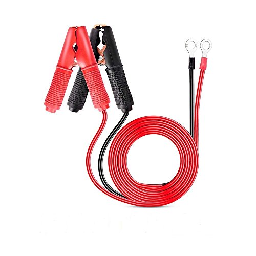 Product Cover Nilight GA-ACC-01 2 Pcs 30A Alligator Clips Booster Jumper Cable for Car Battery Charging Charger, 6 mm Copper Terminal
